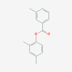 molecular formula C16H16O2 B312065 2,4-Dimethylphenyl 3-methylbenzoate 
