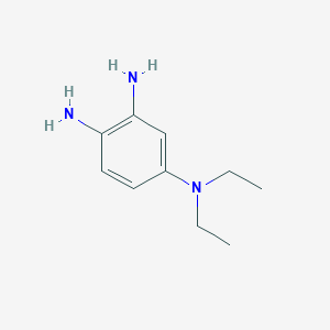 molecular formula C10H17N3 B3120681 N4,N4-diethylbenzene-1,2,4-triamine CAS No. 26886-71-5