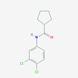 molecular formula C12H13Cl2NO B312070 N-(3,4-dichlorophenyl)cyclopentanecarboxamide 