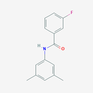 molecular formula C15H14FNO B312071 N-(3,5-dimethylphenyl)-3-fluorobenzamide 