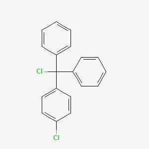1-Chloro-4-(chlorodiphenylmethyl)benzene