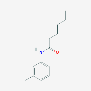 molecular formula C13H19NO B312076 N-(3-methylphenyl)hexanamide 