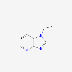 molecular formula C8H9N3 B3120820 1-Ethyl-1H-imidazo[4,5-b]pyridine CAS No. 273756-99-3