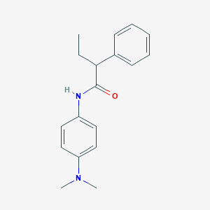 N-[4-(dimethylamino)phenyl]-2-phenylbutanamide