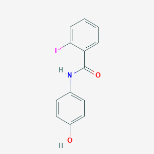 molecular formula C13H10INO2 B312096 N-(4-hydroxyphenyl)-2-iodobenzamide 