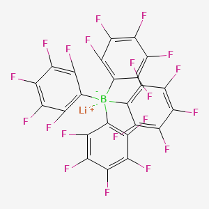 molecular formula C24BF20Li B3121113 四(五氟苯基)硼酸锂 CAS No. 2797-28-6