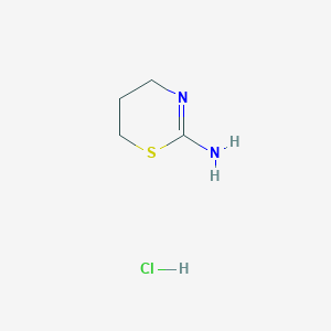 molecular formula C4H9ClN2S B3121114 1,3-Thiazinan-2-imine hydrochloride CAS No. 2799-74-8