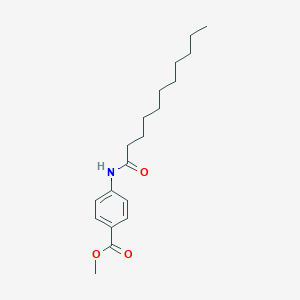 molecular formula C19H29NO3 B312115 Methyl 4-(undecanoylamino)benzoate 