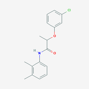 2-(3-chlorophenoxy)-N-(2,3-dimethylphenyl)propanamide