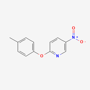 molecular formula C12H10N2O3 B3121268 2-(4-甲基苯氧基)-5-硝基吡啶 CAS No. 28232-34-0