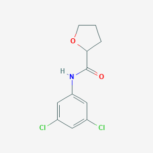 molecular formula C11H11Cl2NO2 B312127 N-(3,5-dichlorophenyl)oxolane-2-carboxamide 