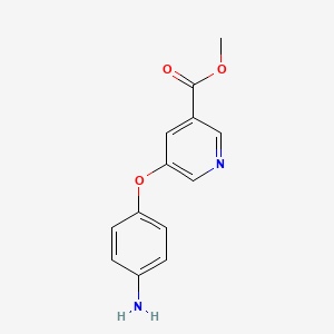 B3121370 5-(4-Aminophenoxy)nicotinic acid methyl ester CAS No. 284462-58-4