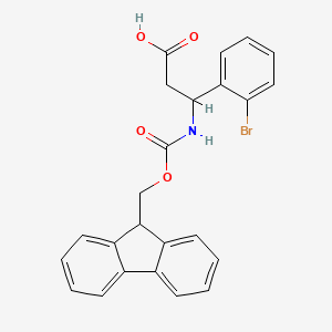 N-FMOC-3-AMINO-3-(2-BROMO-PHENYL)-PROPIONIC ACID