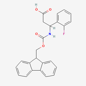 3-N-Fmoc-3-(2-fluorophenyl)propionic acid