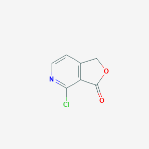 molecular formula C7H4ClNO2 B3121429 4-Chlorofuro[3,4-c]pyridin-3(1H)-one CAS No. 285991-64-2