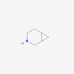 molecular formula C6H11N B3121436 3-Azabicyclo[4.1.0]heptane CAS No. 286-09-9