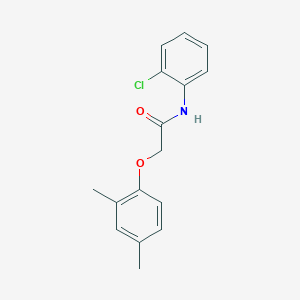 molecular formula C16H16ClNO2 B312147 N-(2-chlorophenyl)-2-(2,4-dimethylphenoxy)acetamide 