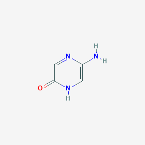 2(1H)-Pyrazinone, 5-amino-