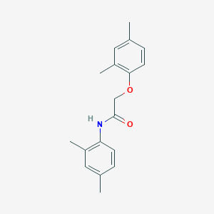 molecular formula C18H21NO2 B312151 2-(2,4-dimethylphenoxy)-N-(2,4-dimethylphenyl)acetamide 