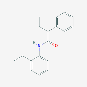 molecular formula C18H21NO B312153 N-(2-ethylphenyl)-2-phenylbutanamide 