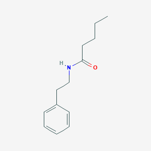 molecular formula C13H19NO B312157 N-(2-phenylethyl)pentanamide 