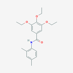 N-(2,4-dimethylphenyl)-3,4,5-triethoxybenzamide
