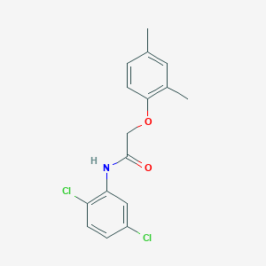 molecular formula C16H15Cl2NO2 B312177 N-(2,5-dichlorophenyl)-2-(2,4-dimethylphenoxy)acetamide 