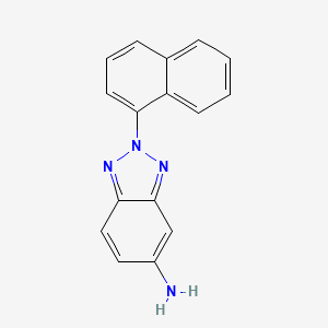 2-Naphthalen-1-yl-2H-benzotriazol-5-ylamine