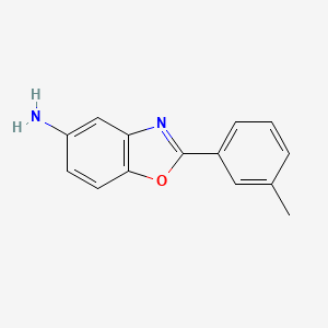 2-(3-Methylphenyl)-1,3-benzoxazol-5-amine