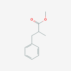 molecular formula C11H14O2 B3121798 Methyl 2-methyl-3-phenylpropanoate CAS No. 29417-83-2