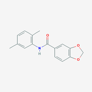 N-(2,5-dimethylphenyl)-1,3-benzodioxole-5-carboxamide