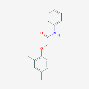 molecular formula C16H17NO2 B312186 2-(2,4-dimethylphenoxy)-N-phenylacetamide 
