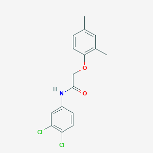 molecular formula C16H15Cl2NO2 B312187 N-(3,4-dichlorophenyl)-2-(2,4-dimethylphenoxy)acetamide 