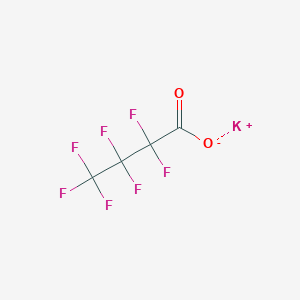 molecular formula C4F7KO2 B3121899 Potassium heptafluorobutyrate CAS No. 2966-54-3