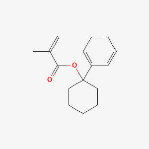 molecular formula C16H20O2 B3121954 1-Phenylcyclohexyl methacrylate CAS No. 297731-50-1