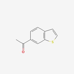 molecular formula C10H8OS B3121979 1-(Benzo[b]thiophen-6-yl)ethanone CAS No. 29813-41-0