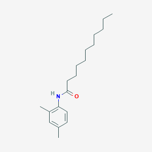 molecular formula C19H31NO B312198 N-(2,4-dimethylphenyl)undecanamide 