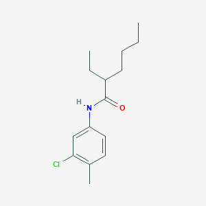 N-(3-chloro-4-methylphenyl)-2-ethylhexanamide