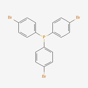 molecular formula C18H12Br3P B3122078 Tris(4-bromophenyl)phosphane CAS No. 29949-81-3