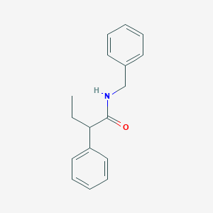 molecular formula C17H19NO B312210 N-benzyl-2-phenylbutanamide 