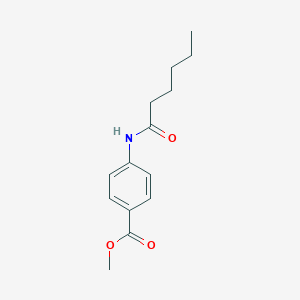 molecular formula C14H19NO3 B312213 Methyl 4-(hexanoylamino)benzoate 