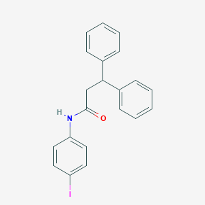N-(4-iodophenyl)-3,3-diphenylpropanamide
