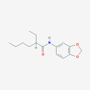 N-(1,3-benzodioxol-5-yl)-2-ethylhexanamide