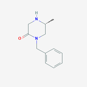 B3122253 (R)-1-Benzyl-5-methylpiperazin-2-one CAS No. 301541-47-9