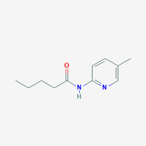 N-(5-methylpyridin-2-yl)pentanamide
