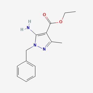 ethyl 5-amino-1-benzyl-3-methyl-1H-pyrazole-4-carboxylate