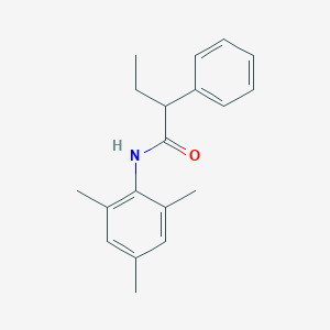 molecular formula C19H23NO B312232 2-phenyl-N-(2,4,6-trimethylphenyl)butanamide 
