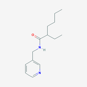 2-ethyl-N-(3-pyridylmethyl)hexanamide