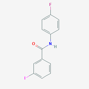 molecular formula C13H9FINO B312256 N-(4-fluorophenyl)-3-iodobenzamide 