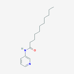 molecular formula C16H26N2O B312262 N-(3-pyridinyl)undecanamide 